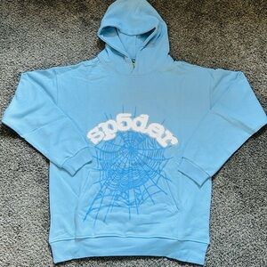 Blue Sp5der Hoodie